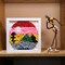 Shadow Box Picture Frame with Linen Board Deep Wood Glass Display Case Ready to Hang Memory Box Baby Sports Memorabilia, Pins, Awards, Medals, Wedding, Tickets and Photos (White, 2pcs 8X8)